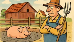 Vtip: Chceš žiť ako prasa v žite?