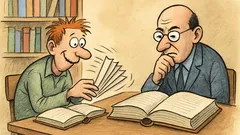 Vtip: Život je ako kniha...