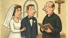 Vtip: Žena si berie muža v očakávaní…