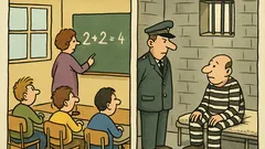 Vtip: Aký je rozdiel medzi školou...?