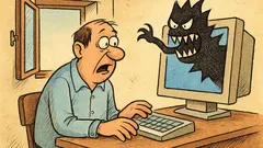 Vtip: Za každým otvoreným oknom číha počítačová chyba