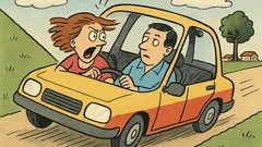 Vtip: Karol, zlyhali mi brzdy!