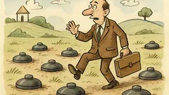 Vtip: Rétor vstúpi do mínového poľa