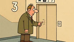 Vtip: Dederov zákon o výťahu