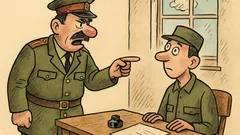 Vtip: Pán veliteľ, svokra ešte žije!