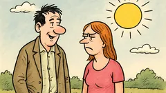 Vtip: Si ako slniečko…