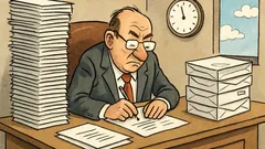 Vtip: Oeserov zákon: šéf večne na schôdzach