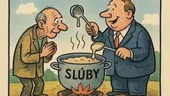 Vtip: Sľuby sú univerzálne jedlo – dáte si?
