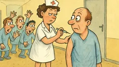 Vtip: Sestra kráča chodbou s infúziou