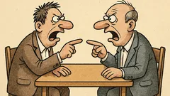 Vtip: Keď sa stretnú dva monológy...