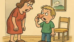 Vtip: Mama, opuchol mi prst…