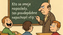 Vtip: Kto sa smeje naposledy...
