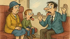 Vtip: V kupé vo vlaku sa to zvrtne