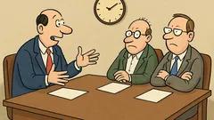 Vtip: Na porade šéf otvorí zápisnicu…