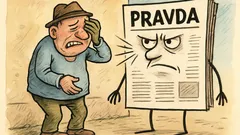 Vtip: Zo zdravotných dôvodov lacno predám pravdu