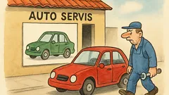 Vtip: Jediný automobil, čo sa nepokazí…