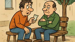 Vtip: Mišo, môžeš mi požičať sto korún?