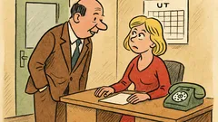 Vtip: Príde riaditeľ k sekretárke a vraví…