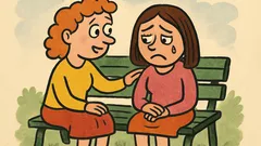 Vtip: Marienka sa pýta smutnej Aničky…