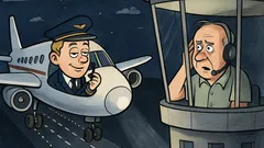 Vtip: Nočné pristátie a „Hádaj kto?“