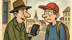 Vtip: Predám tvoj mobil…