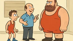 Vtip: Tréner mi dá ťažkého súpera…