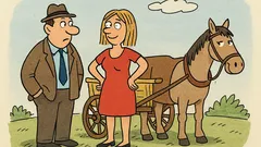 Vtip: Hľadám šikovnú mladú ženu do voza