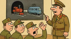 Vtip: Do tunela vojde malá lokomotíva…