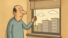 Vtip: Keď vytiahnem žalúzie, stratím ilúzie