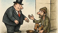 Vtip: Tí, čo majú, nikdy nedávajú…