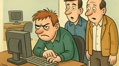 Vtip: Príde programátor ráno do práce…