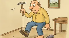 Vtip: Spadol ti klinec? Vyzuň sa