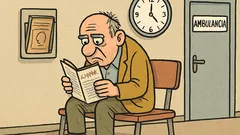 Vtip: V čakárni sú letáky vždy staré