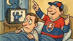 Vtip: Dvaja fanúšikovia po hokeji…